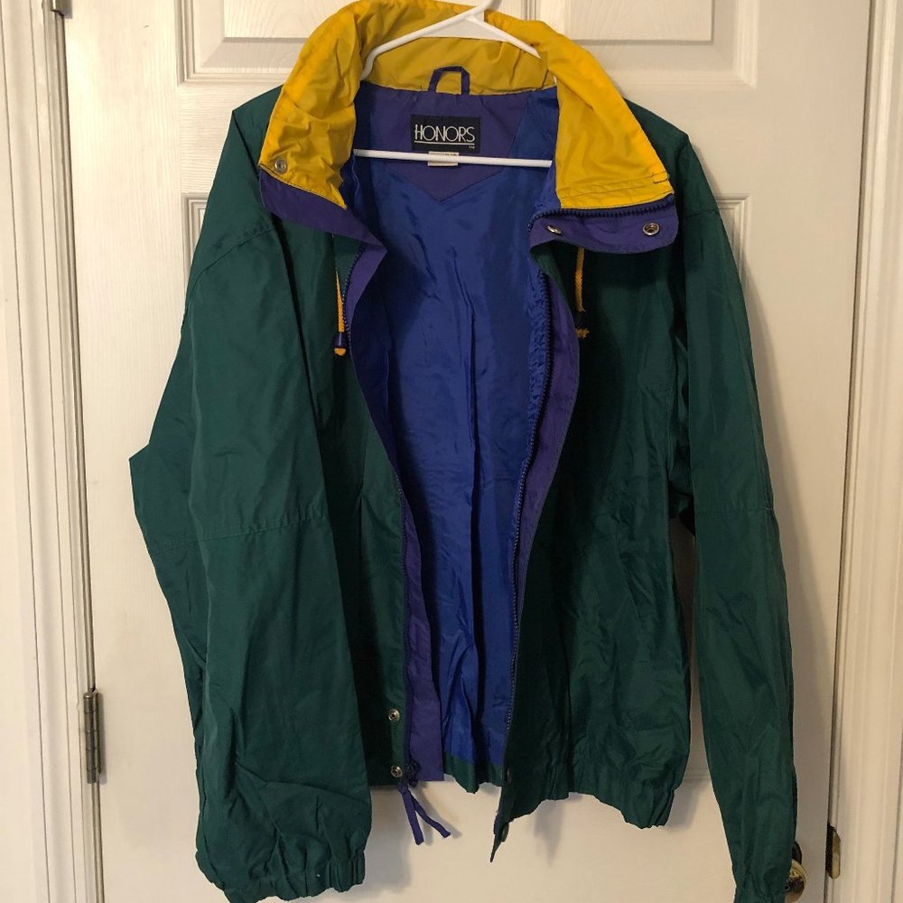Vintage Windbreaker with Hood